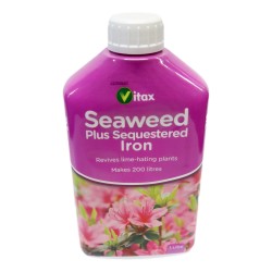 Vitax Liquid Seaweed Plus Sequested Iron 1 Litre