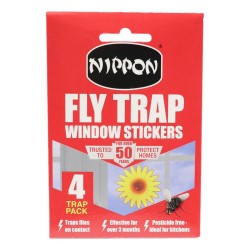Nippon Fly Trap Window Sticker
