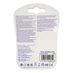 Verbatim Micro SDXC Card With Adapter 64GB