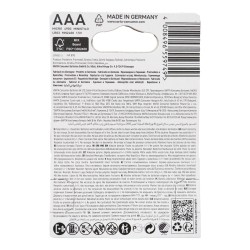 Varta Long Life Power Batteries AAA 4 Pack