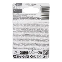 Varta Long Life Power Batteries C 2 Pack