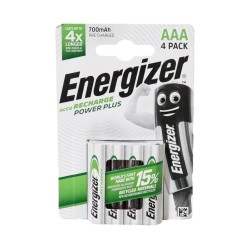 Energizer Rechargeable Batteries AAA x 4 Pack