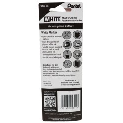 Pentel Multi Purpose Permanent Paint Marker White