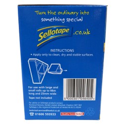 Sellotape Chrome Dispenser Large