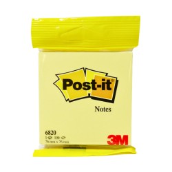 Post-It Notes Yellow 76 x 76mm 100 Pack
