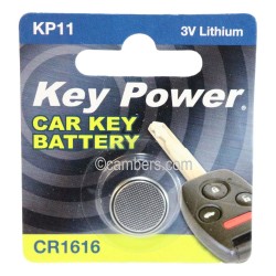 Key Power Car Key Battery KP11 / CR1616
