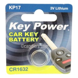 Key Power Car Key Battery KP17 / CR1632