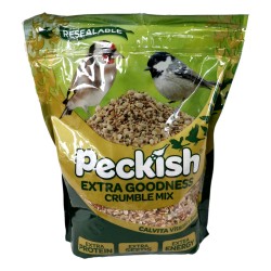 Peckish Bird Food Extra Goodness Crumble Mix 1kg