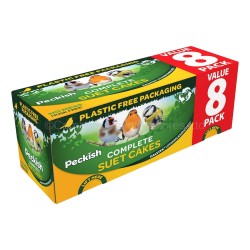 Peckish Bird Food Complete Suet Cake 8 Pack