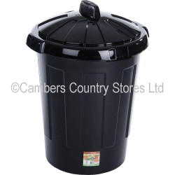 Wham Eden Dustbin 80 Litre Black