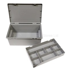 Wham Parts Organiser Box 29cm With 8 Division Tray