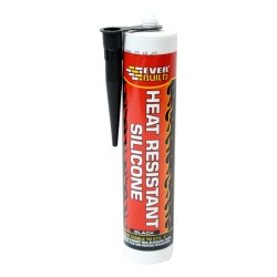 Everbuild Heat Resistant Silicone Black C3