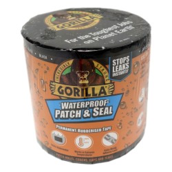 Gorilla Waterproof Patch & Seal Tape Black 100mm x 3m