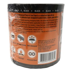 Gorilla Waterproof Patch & Seal Tape Black 100mm x 3m