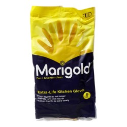 Marigold Original Kitchen Gloves Extra Life Yellow