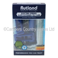 Rutland Electro Spring Gate Extends to 3.6m
