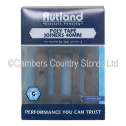 Rutland Poly Tape Joiners 40mm 5 Pack