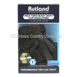 Rutland Heavy Duty Clip Insulator 25 Pack