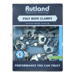 Rutland Essentials Poly Rope Clamps 5 Pack