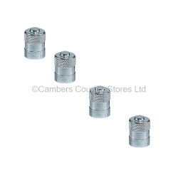 Wotnots Tyre Valve Metal Dust Caps 4 Pack