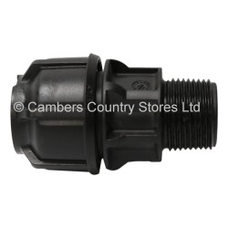 Philmac End Connector MI 20mm x 1"